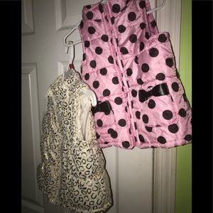 2 Toddler fashion vests